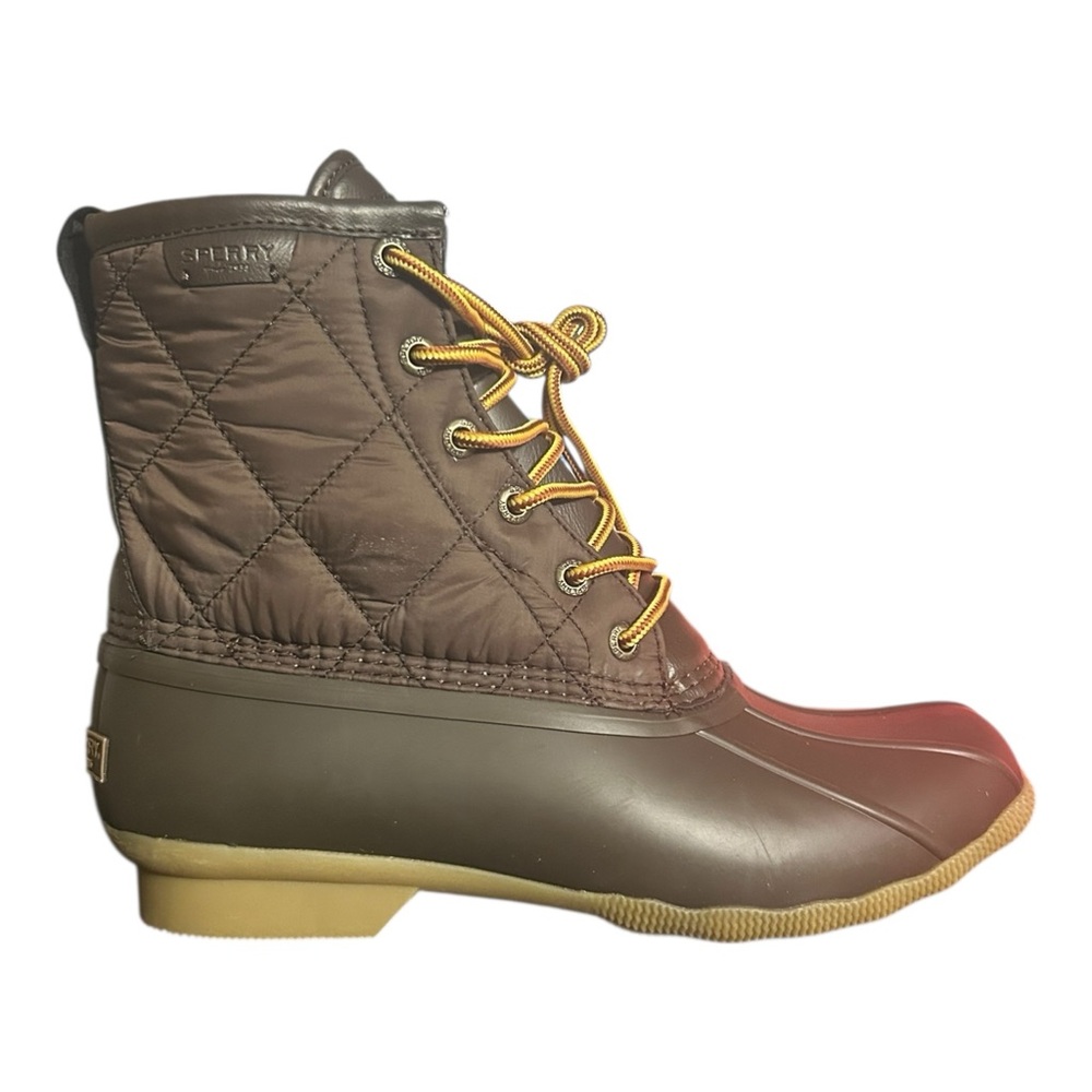 Sperry Top-Sider Saltwater Nylon Brown Duck Boots STS24866 Men’s Size 8 NEW